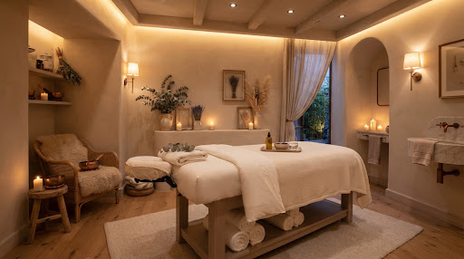 Sala de masaje principal Estética MR